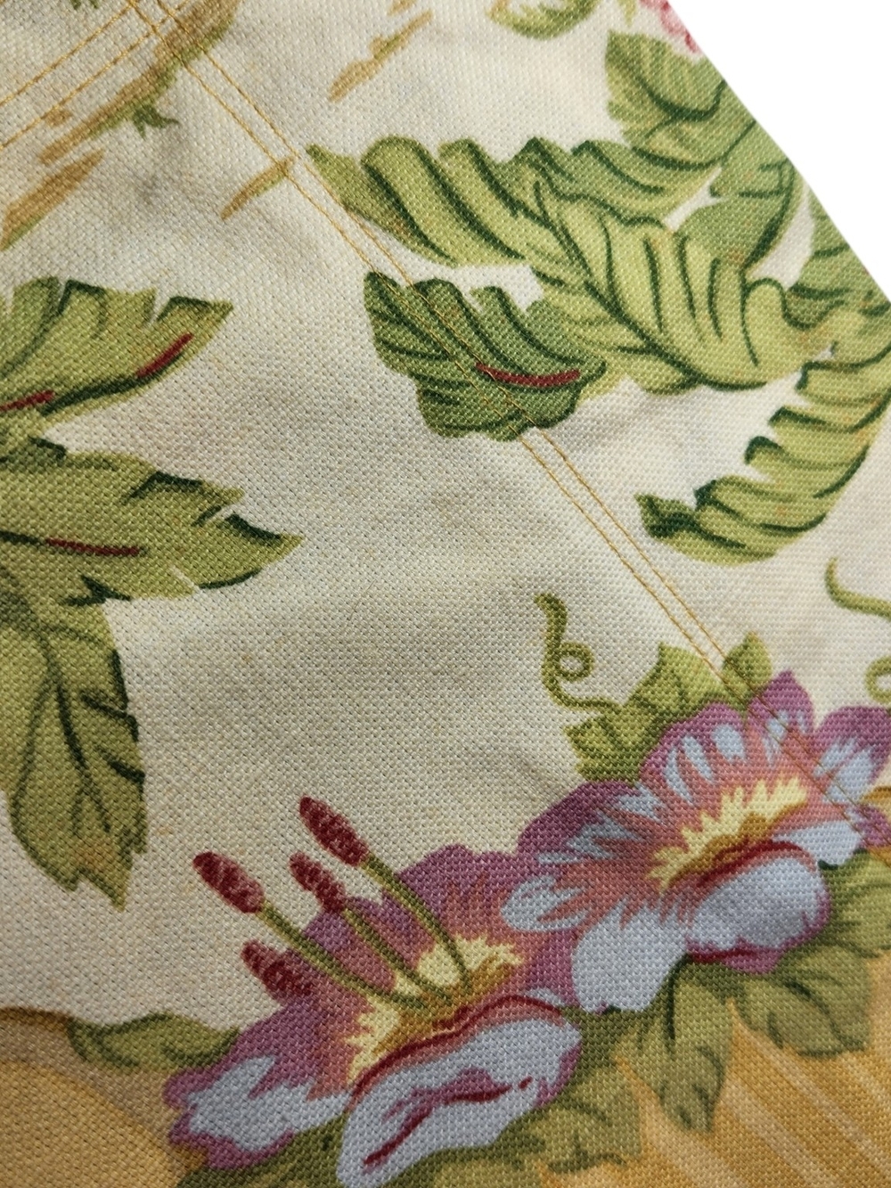 Vintage Safari Jungle Pillow Sham 25x25 | Giraffe Leopard Tropical Cottagecore - Picture 4 of 9